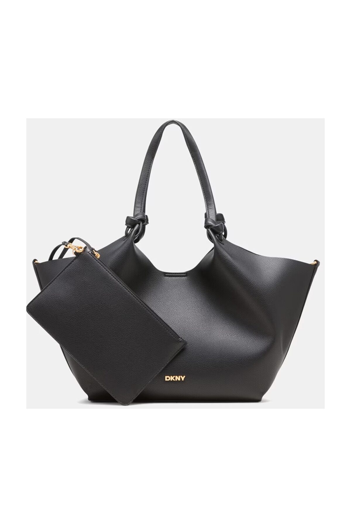 Dkny Kožená čierna dámska kabelka 48x28x13 cm R42BAE49