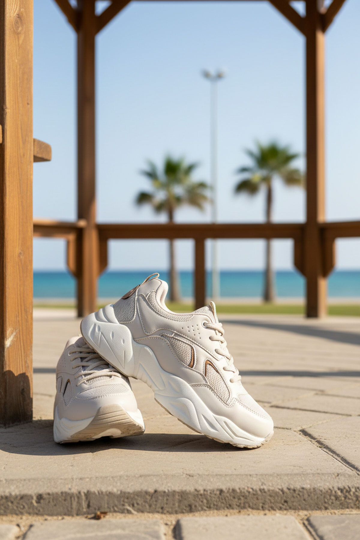 SOHO  Bej-Kahve Kadın Sneaker 20822 - Görsel 2