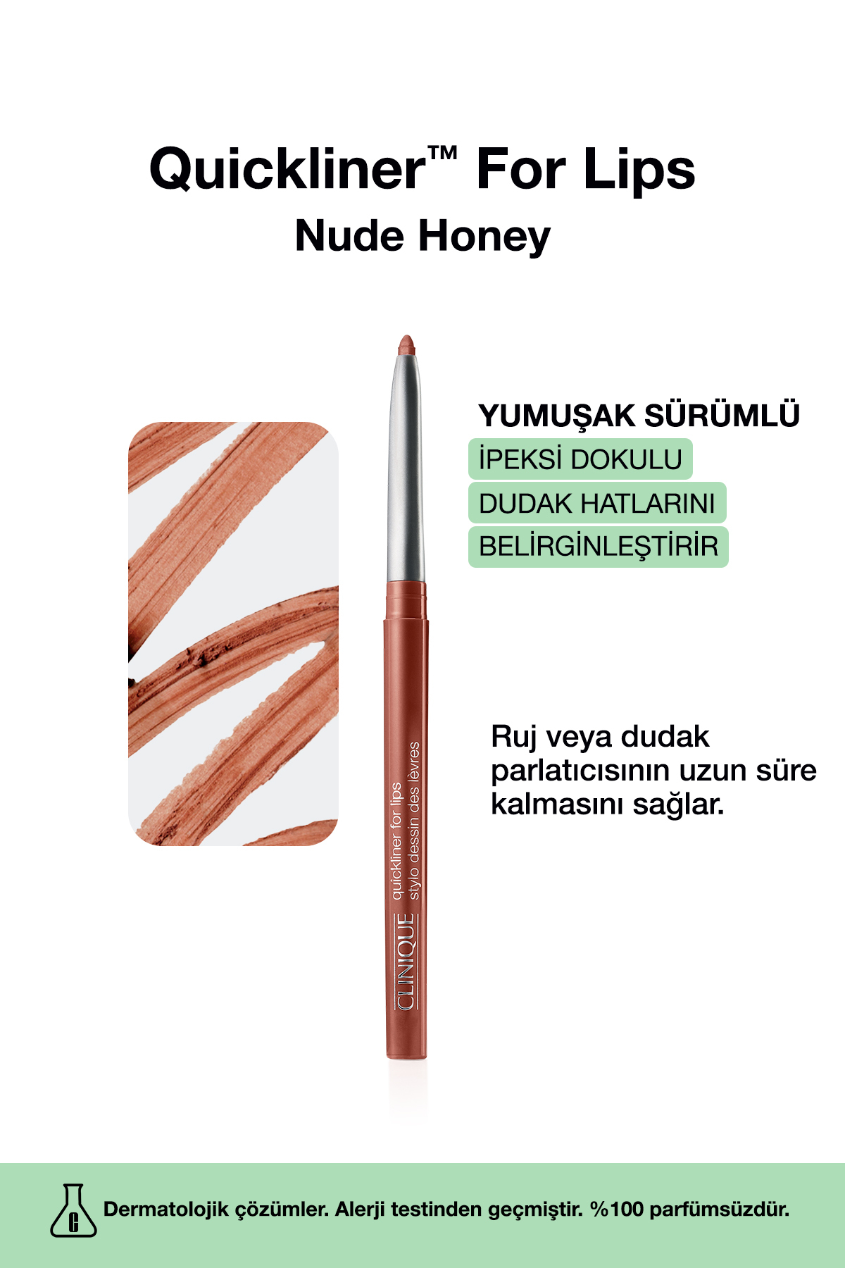 Clinique Quickliner™ For Lips Dudak Kalemi - Nude Honey — زرشکی 4771
