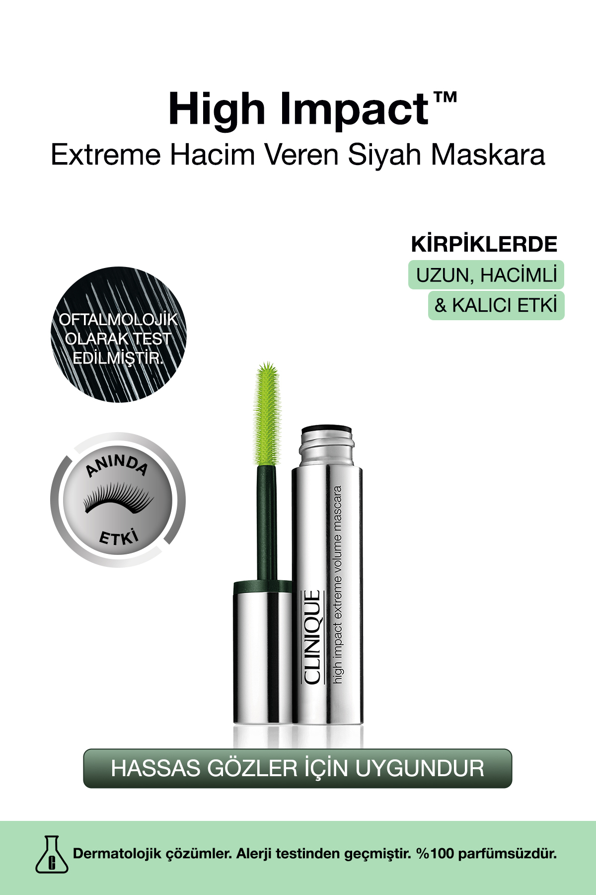 Clinique High Impact Extreme Volume Maskara 01 - Fiyatı, Yorumları
