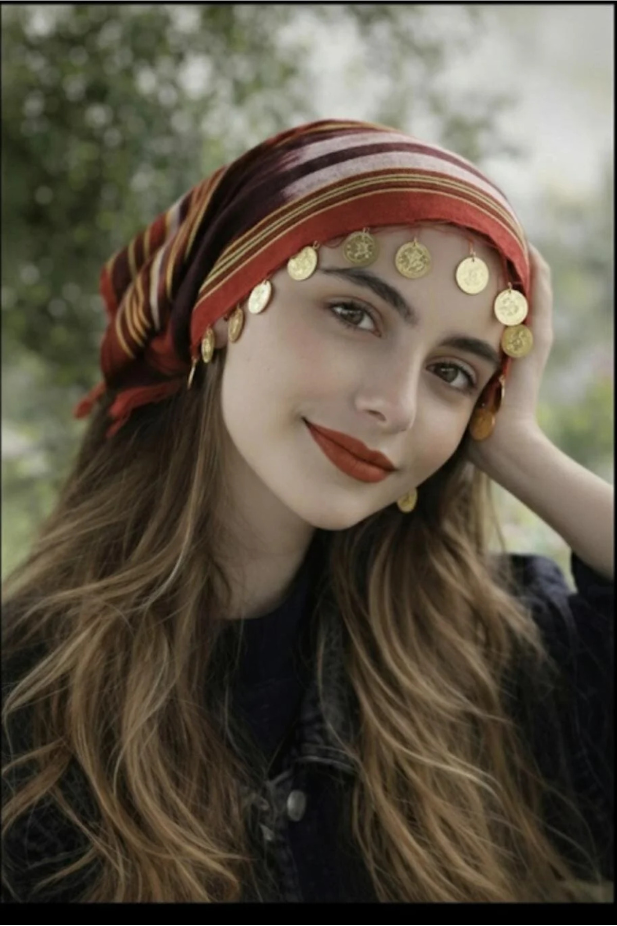 5 Pieces Black Sea Pound Triangle Keshan, Scarf, Shawl, Scarf, Headband, Triangle Bandana, Pushi