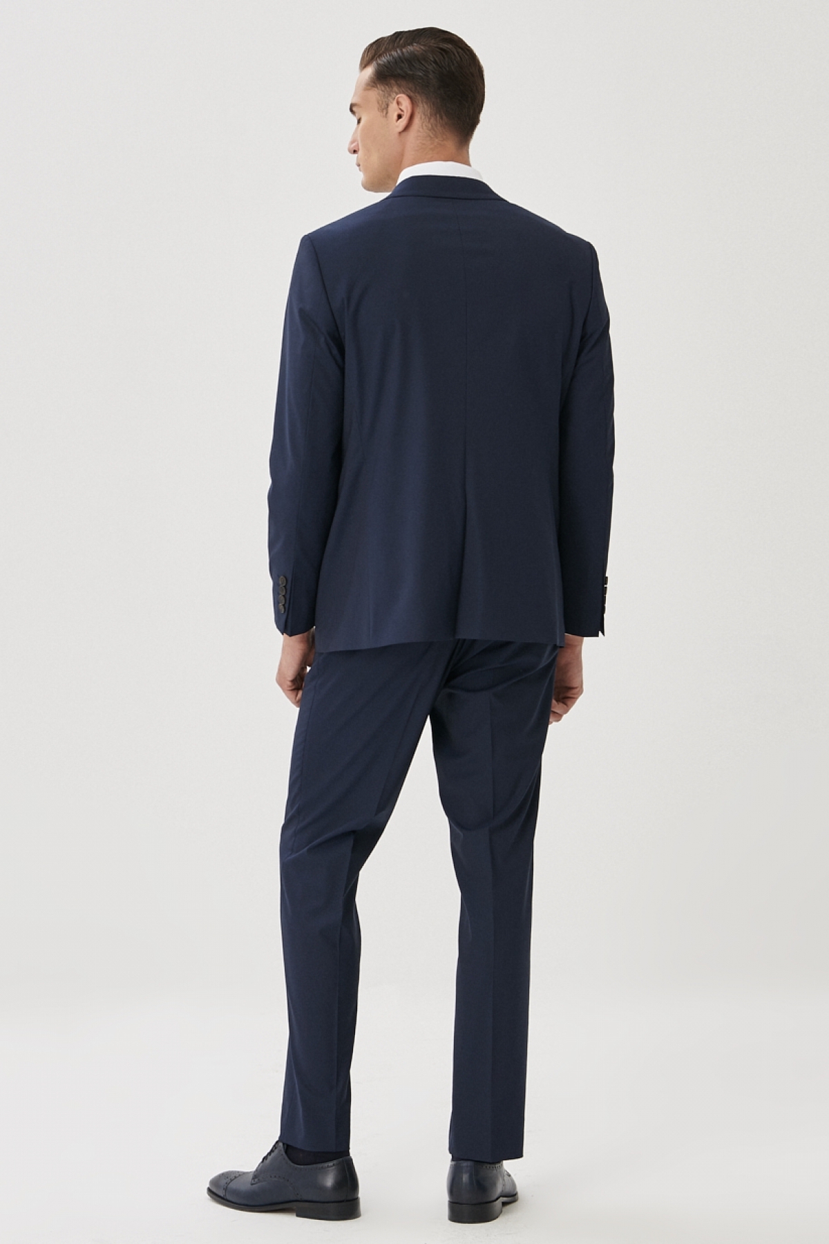 Altınyıldız Classics  Erkek Lacivert Regular Fit Rahat Kesim 4 Drop Takım Elbise - Görsel 6