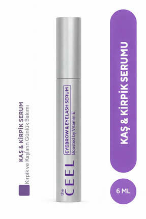 The Ceel Kaş & Kirpik Bakım Serumu Peptit Kompleks, Arginine,Castor Oil, Biot...