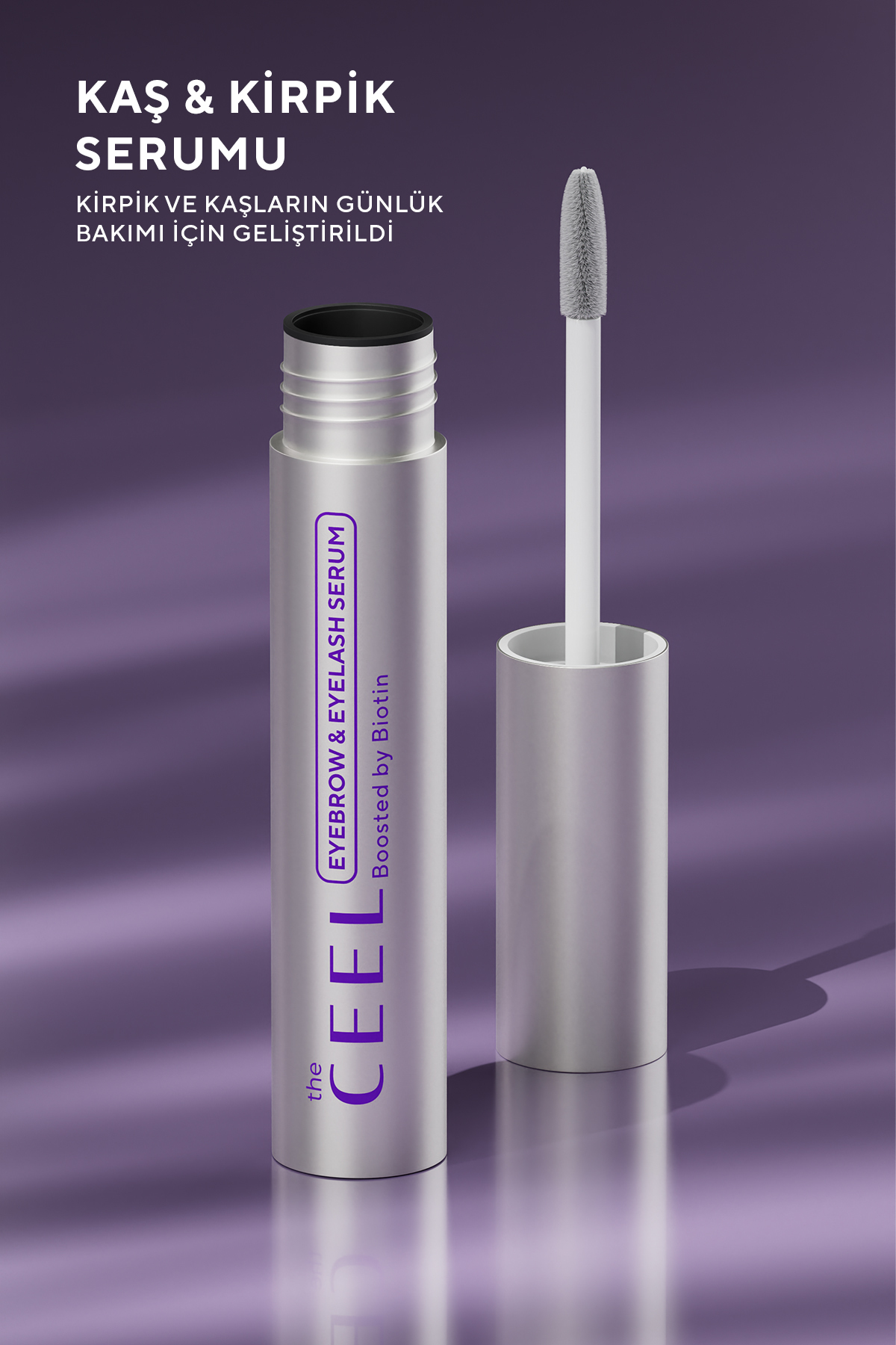 Kaş & Kirpik Bakım Serumu Peptit Kompleks, Arginine,Castor Oil, Biotin 6 ML — TCKKS6 — تصویر 3 از 6