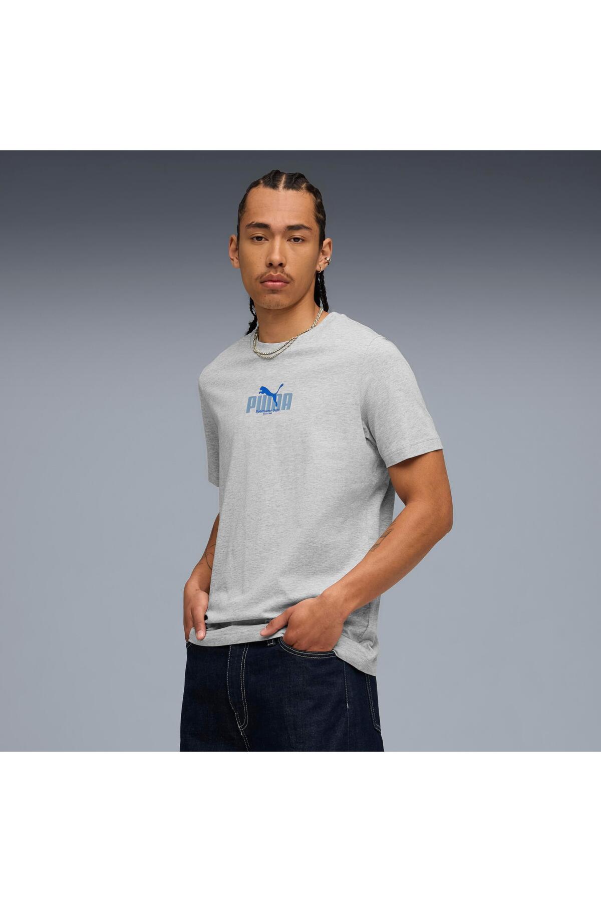 Puma Graphic Wording Print T-Shirt