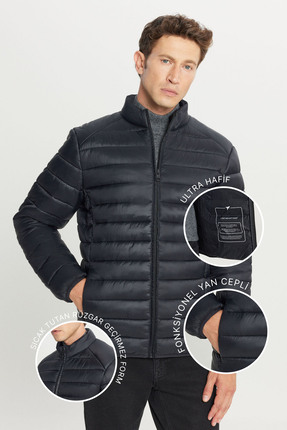 AC&Co / Altınyıldız Classics Rüzgar Geçirmez Sıcak Tutan Hafif Elyaf Dolgulu ...