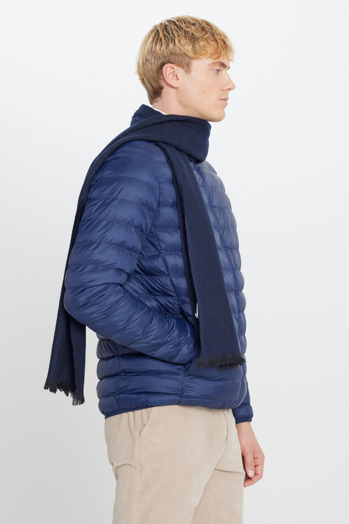 AC&Co / Altınyıldız Classics  Rüzgar Geçirmez Sıcak Tutan Hafif Elyaf Dolgulu Şişme Erkek Mont - Görsel 6