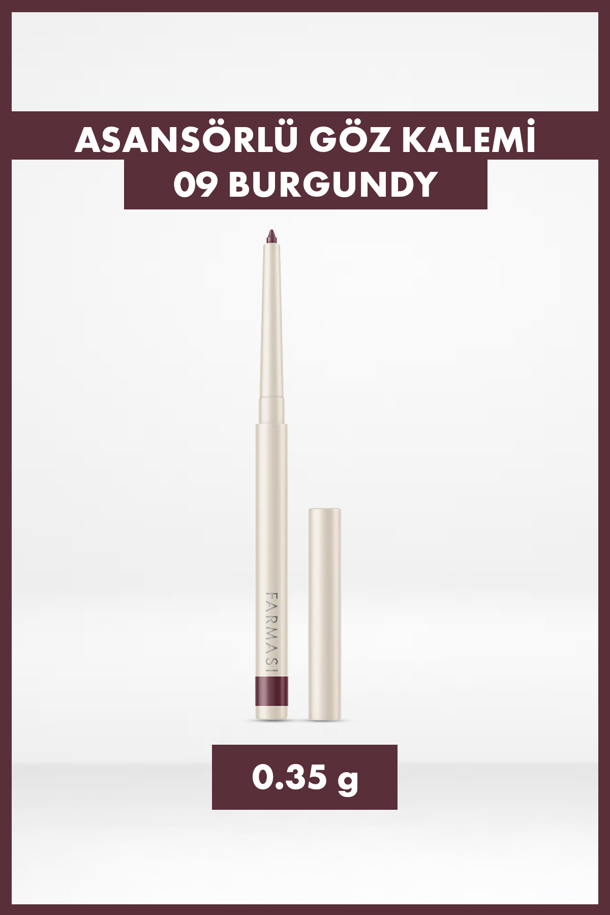 Farmasi Asansörlü Göz Kalemi | 09 Burgundy - Fiyatı, Yorumları