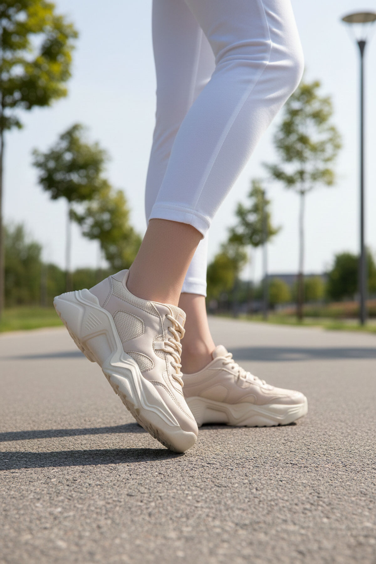 SOHO  Bej Kadın Sneaker 20574 - Görsel 3