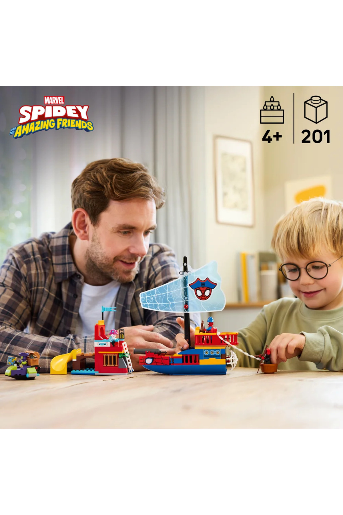 LEGO ® ǀ Marvel Spidey ve Arkadaşları Spidey Takımı Gemisi 11208