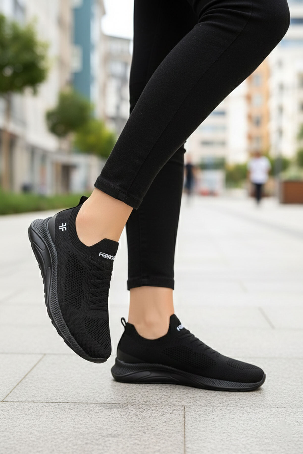 SOHO  Siyah-Siyah Kadın Sneaker 16979 - Görsel 2