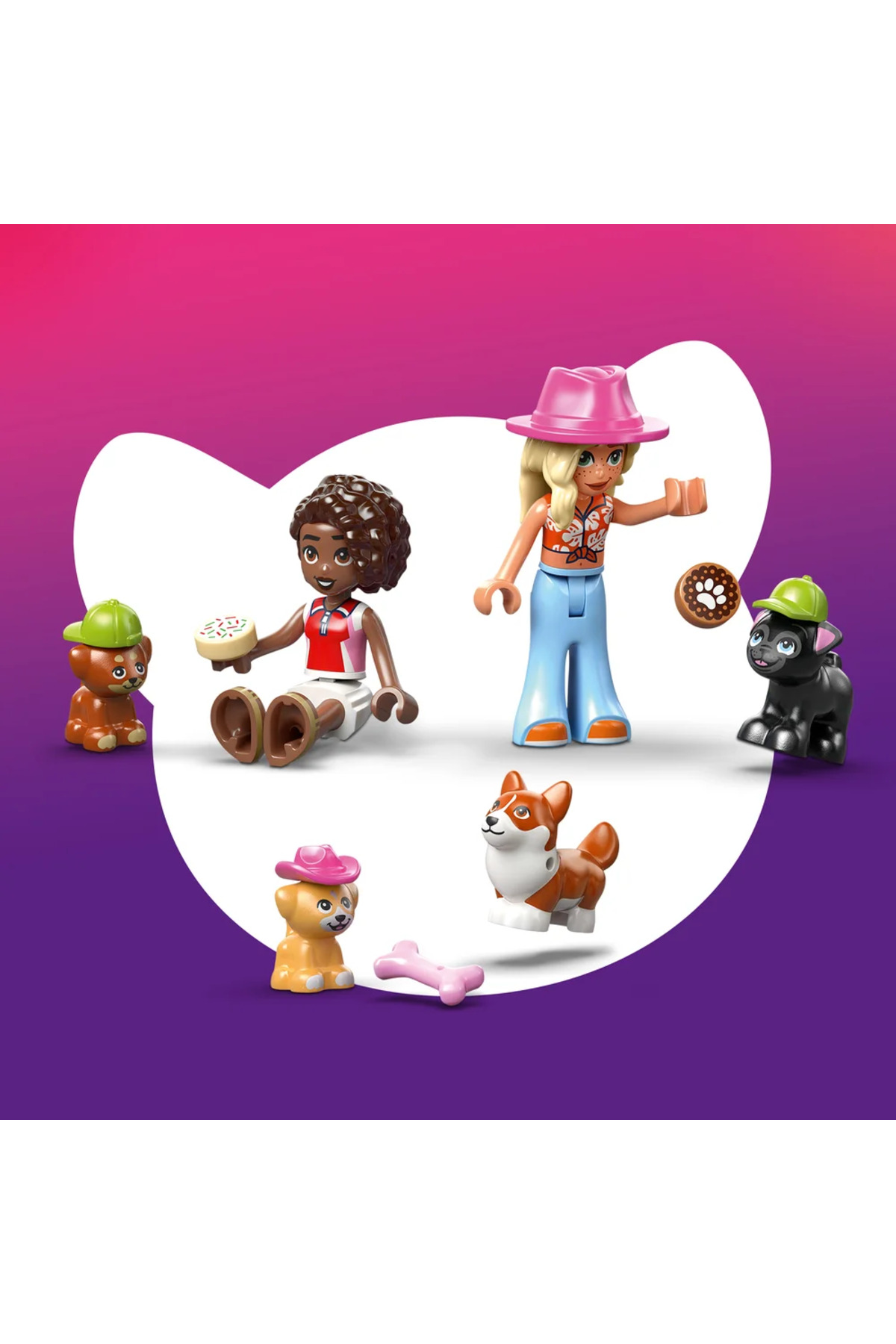 LEGO ® Friends Köpek Ödülleri Pastanesi 42677 – 6+ Yaratıcı Oyuncak Yapım Seti (278 Parça) fotoğrafı 5 (önizleme)