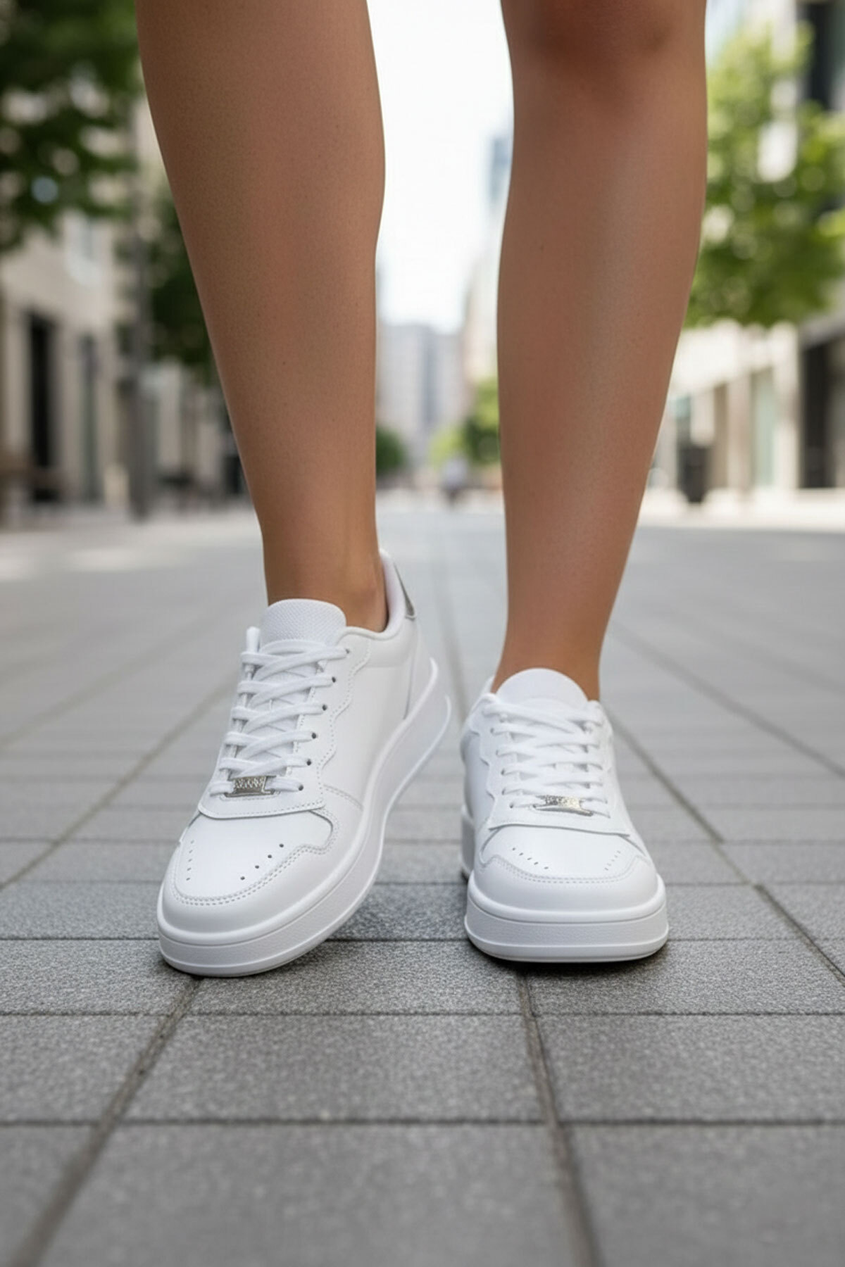 SOHO Beyaz Kadın Sneaker 20196 görsel 3