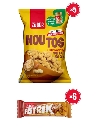 Züber Noutos ve Fıstrık Paketi