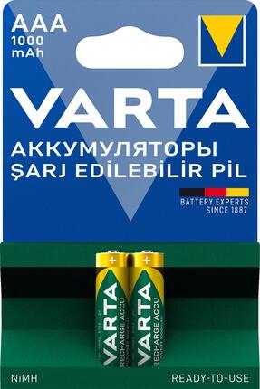 Varta Power Şarj Edilebilir İnce Kalem Pil 1000mAh AAA 2'li paket
