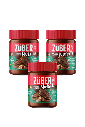 Züber Nutzilla Fındık Kreması Kakaolu 315 g x 3 Adet