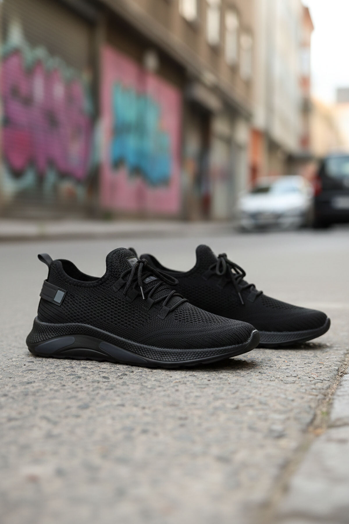 SOHO  Siyah-Siyah Kadın Sneaker 16884 - Görsel 2