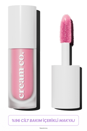 Cream Co. Allık Ruj Göz Farı Glow Tint Baby Pink Nemlendirici Makyaj | Pastel...