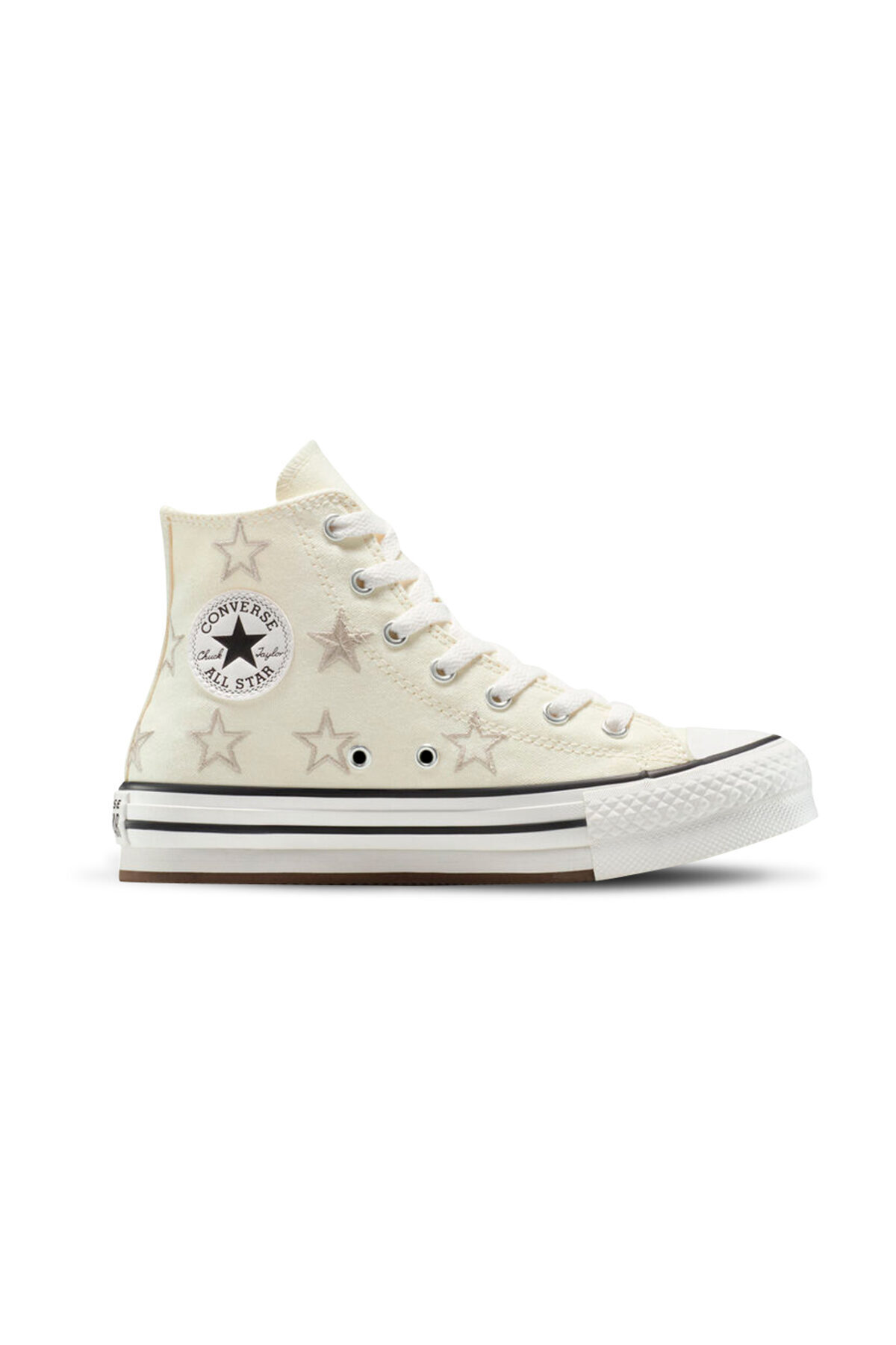 Converse CHUCK TAYLOR ALL STAR EVA LIFT STARRY PLATFORM - EGRET/PAPYRUS/VINTA...