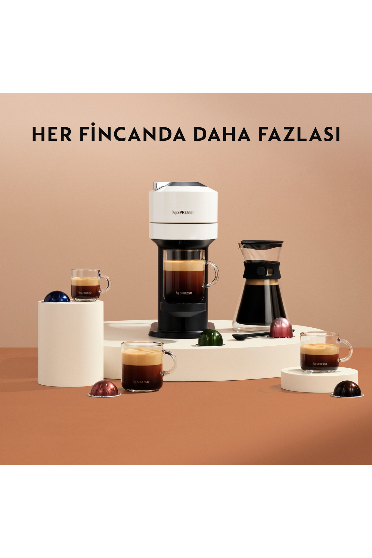 Vertuo Next Premium Kahve Makinesi, Kahverengi 7