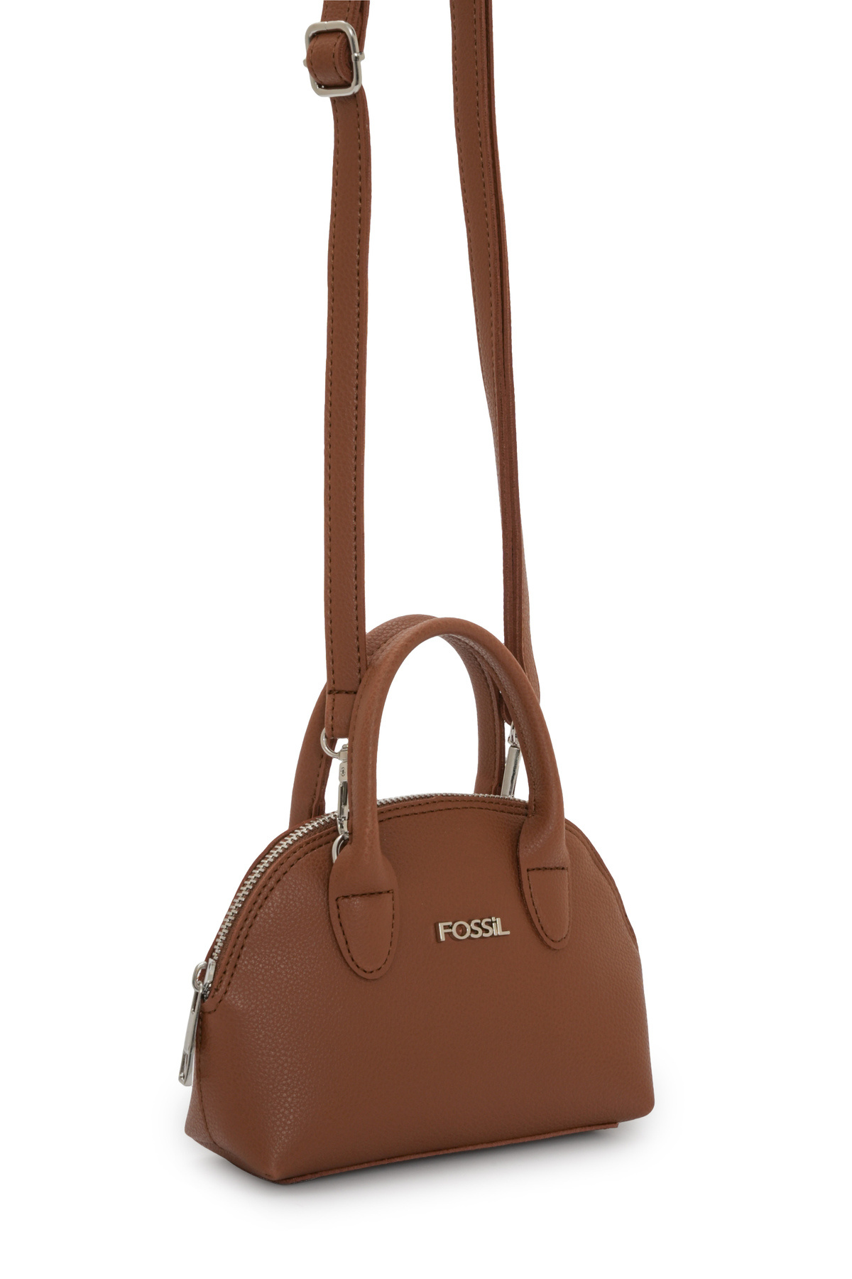 کیف Fossil دستی و شانه ای زنانه برنزه روشن 05FO25K5091 اورجینال - تصویر 2