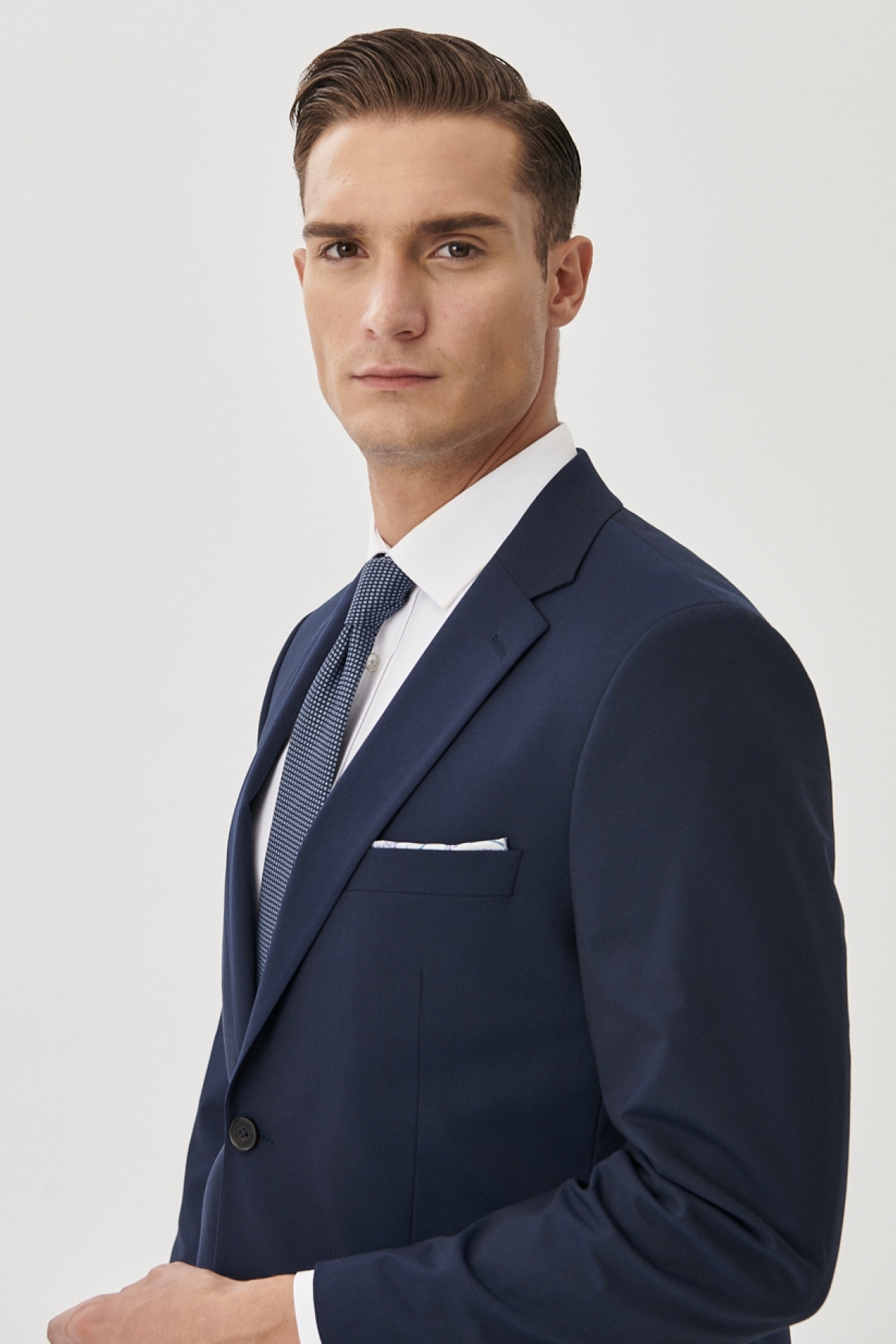 Altınyıldız Classics  Erkek Lacivert Regular Fit Rahat Kesim 4 Drop Takım Elbise