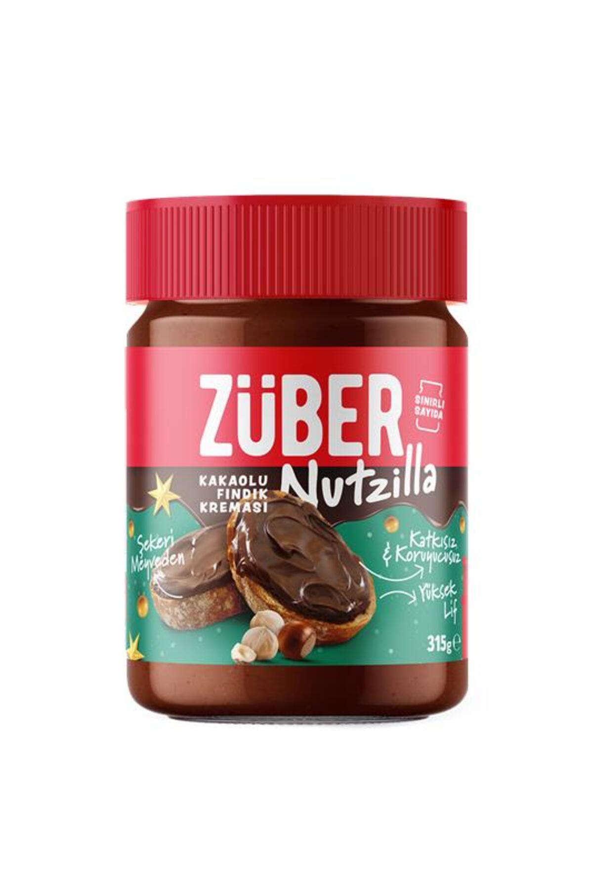 Züber Nutzilla Fındık Kreması Kakaolu 315g (Kış Temalı Özel Seri