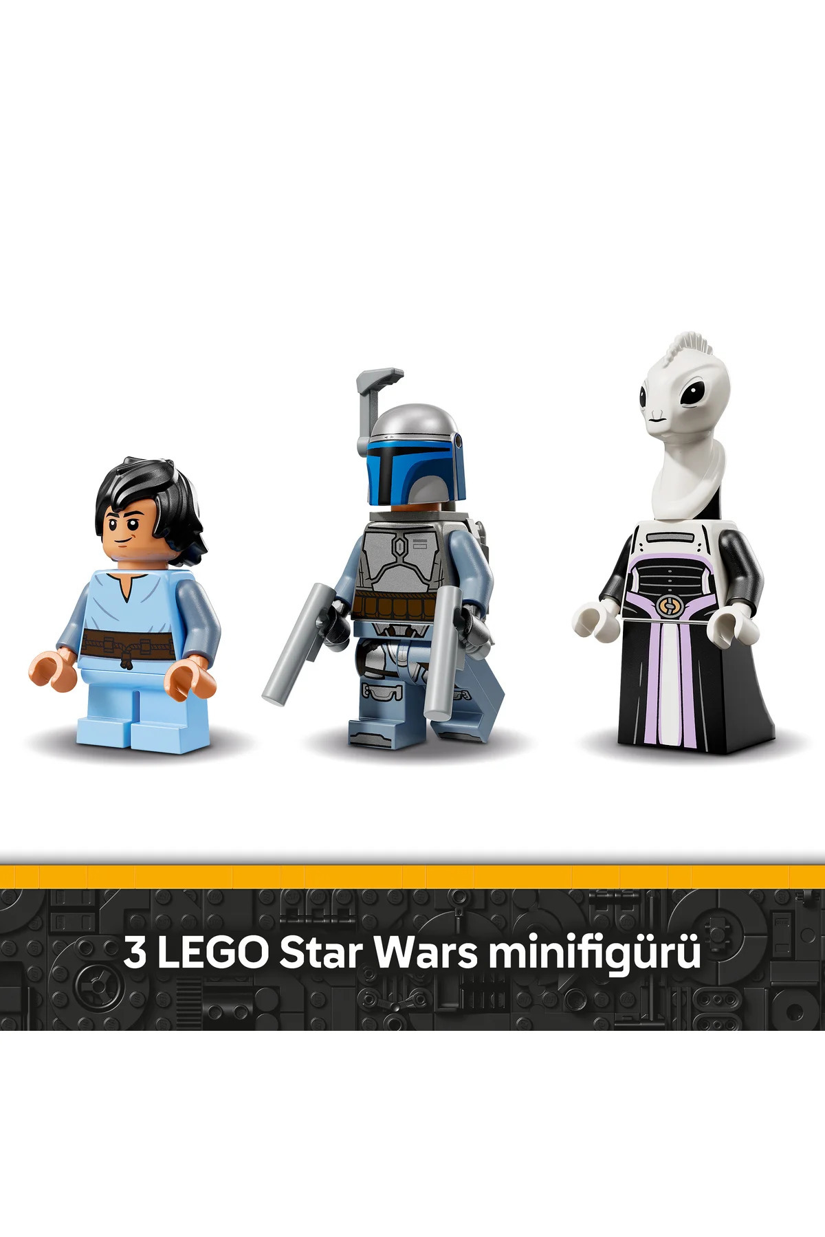 ® جنگ ستارگان: حملهٔ کلون‌ها – کشتی فضایی جانگو فِت ۷۵۴۳۳ – مجموعه ساختنی اسباب‌بازی ۹+ سال (۷۰۷P)