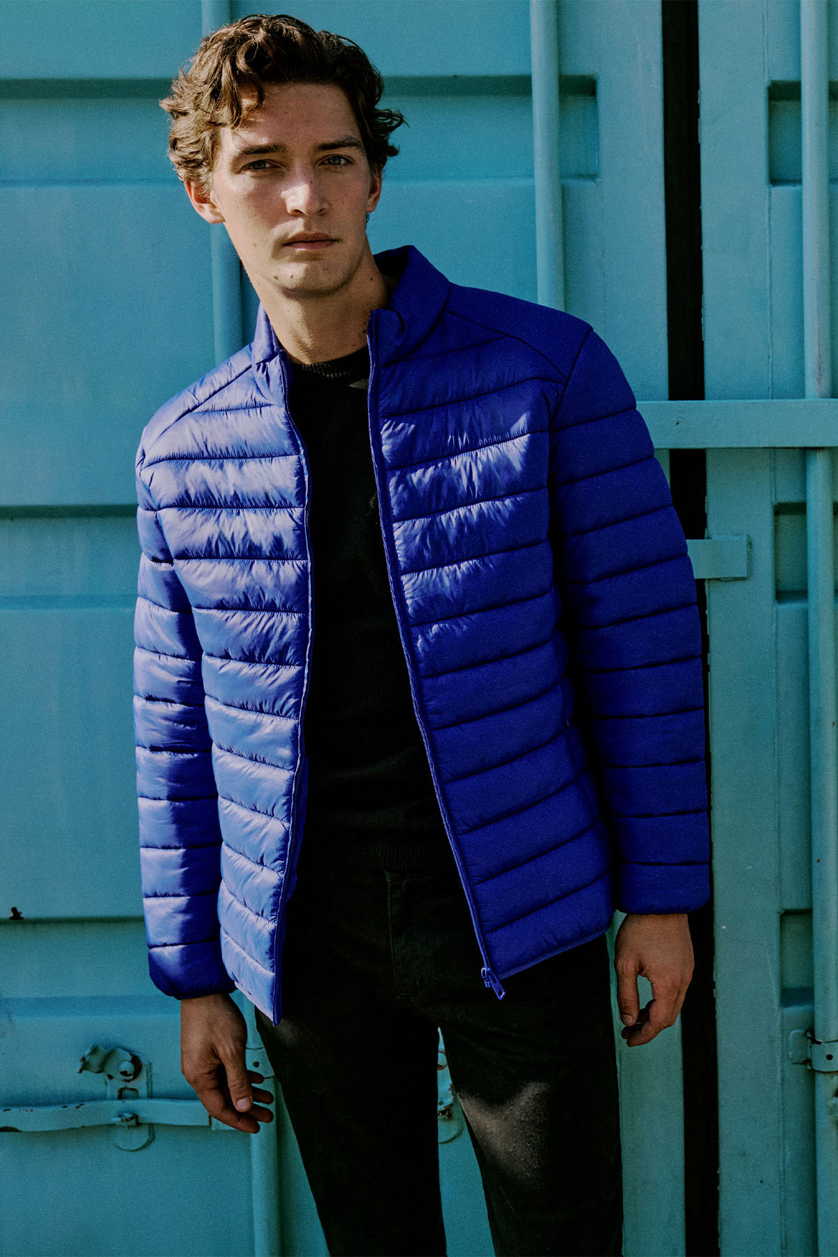 AC&Co / Altınyıldız Classics  Rüzgar Geçirmez Sıcak Tutan Hafif Elyaf Dolgulu Şişme Erkek Mont - Görsel 7