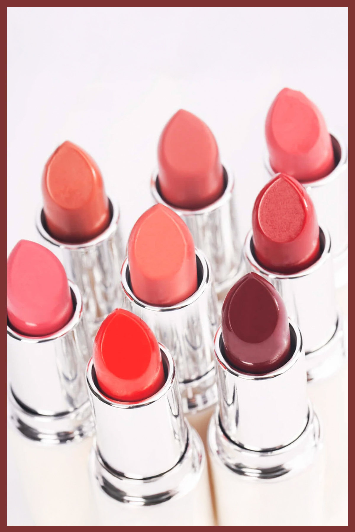 Creamy Lipstick - 08 Spice | Tarçın-Kiremit Rengi Kremsi Ruj — نارنجی LİPSTİCK08 — تصویر 3 از 5