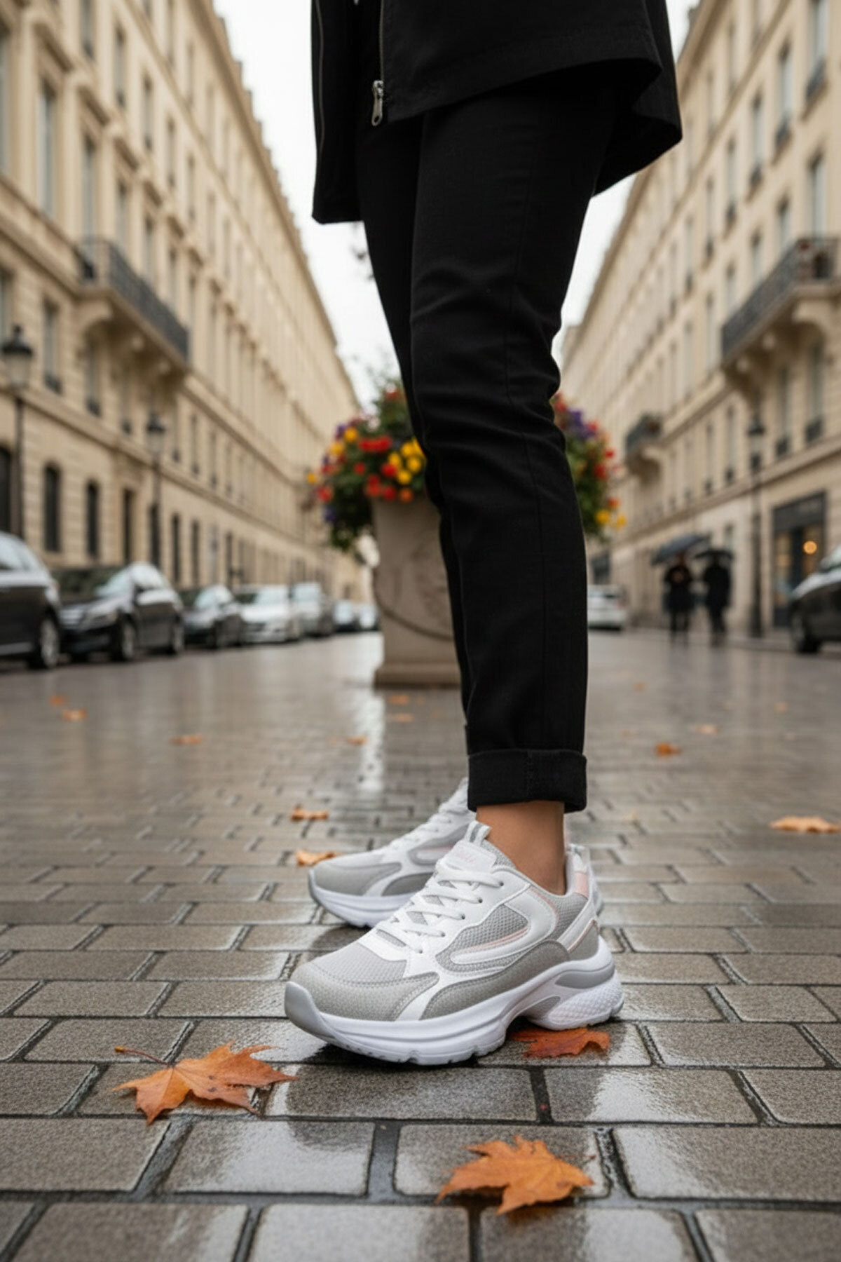 SOHO  Buz-Pudra-Beyaz Kadın Sneaker 18802