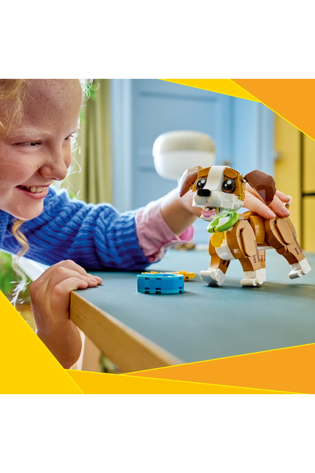 LEGO ® Creator 3’ü 1 Arada Sevimli Hayvanlar: Yavru Köpek 31382 – 8+ Oyuncak Yapım Seti (336 Parça) fotoğrafı 7 (önizleme)