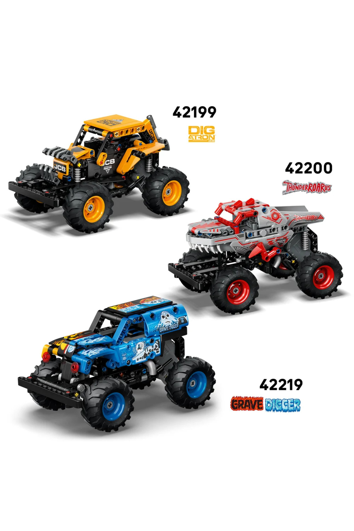 LEGO ® Technic Monster Jam™ Sparkle Smash™ Çek–Bırak 42220 – 7+