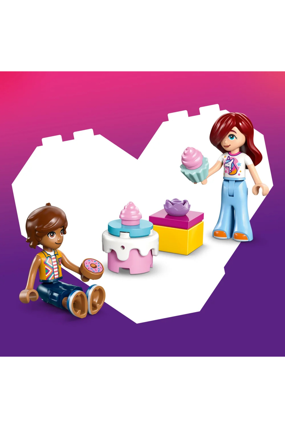 LEGO ® Friends Tek Boynuzlu At Pasta Dağıtım Arabası 42675 – 4+ Oyuncak Yapım Seti (67 Parça) fotoğrafı 4 (önizleme)