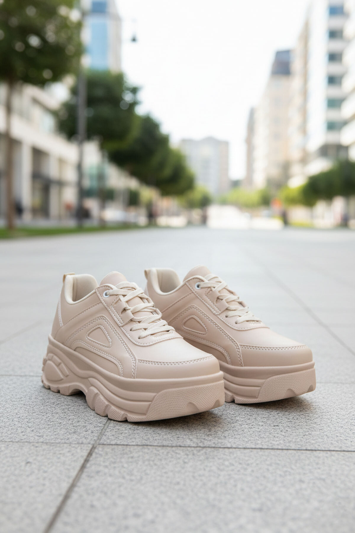 SOHO Nude Kadın Sneaker 19729 görsel 2