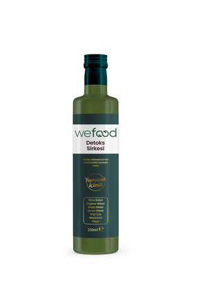 Wefood Detoks Sirkesi 250 ml (Doğal Fermantasyon)