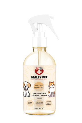 MALLY PET PROFESSIONEL PET CARE Evcil Hayvanlar Için Koku Ve Leke Giderici Sp...