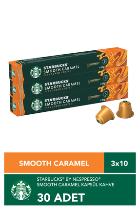 Starbucks by Nespresso Caramel Kapsül Kahve 3 X 10 adet