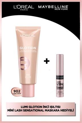 L'Oreal Paris Glotion 902 All-in-one Aydınlatıcı & Mini Lash Sensational Maskara