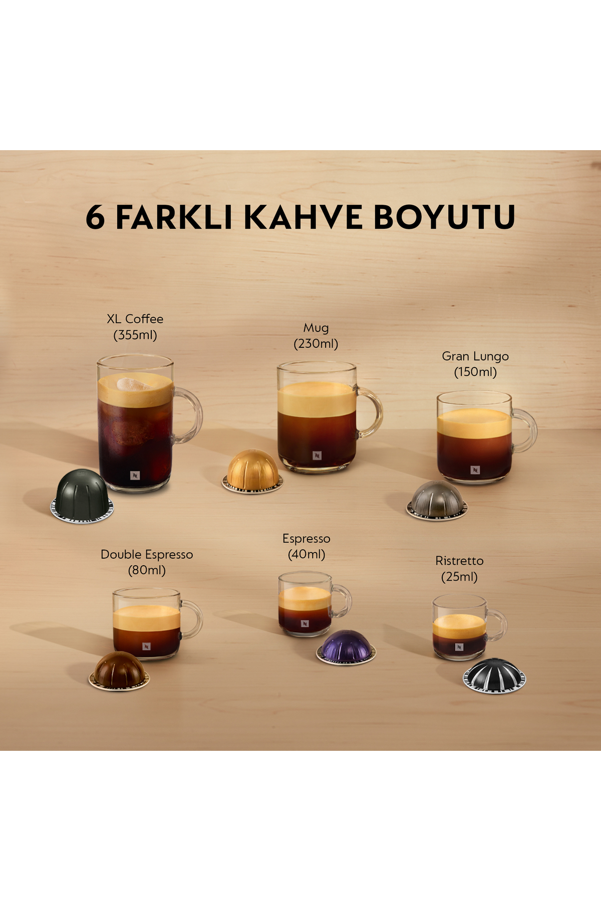 Vertuo Next Premium Kahve Makinesi, Kahverengi 4