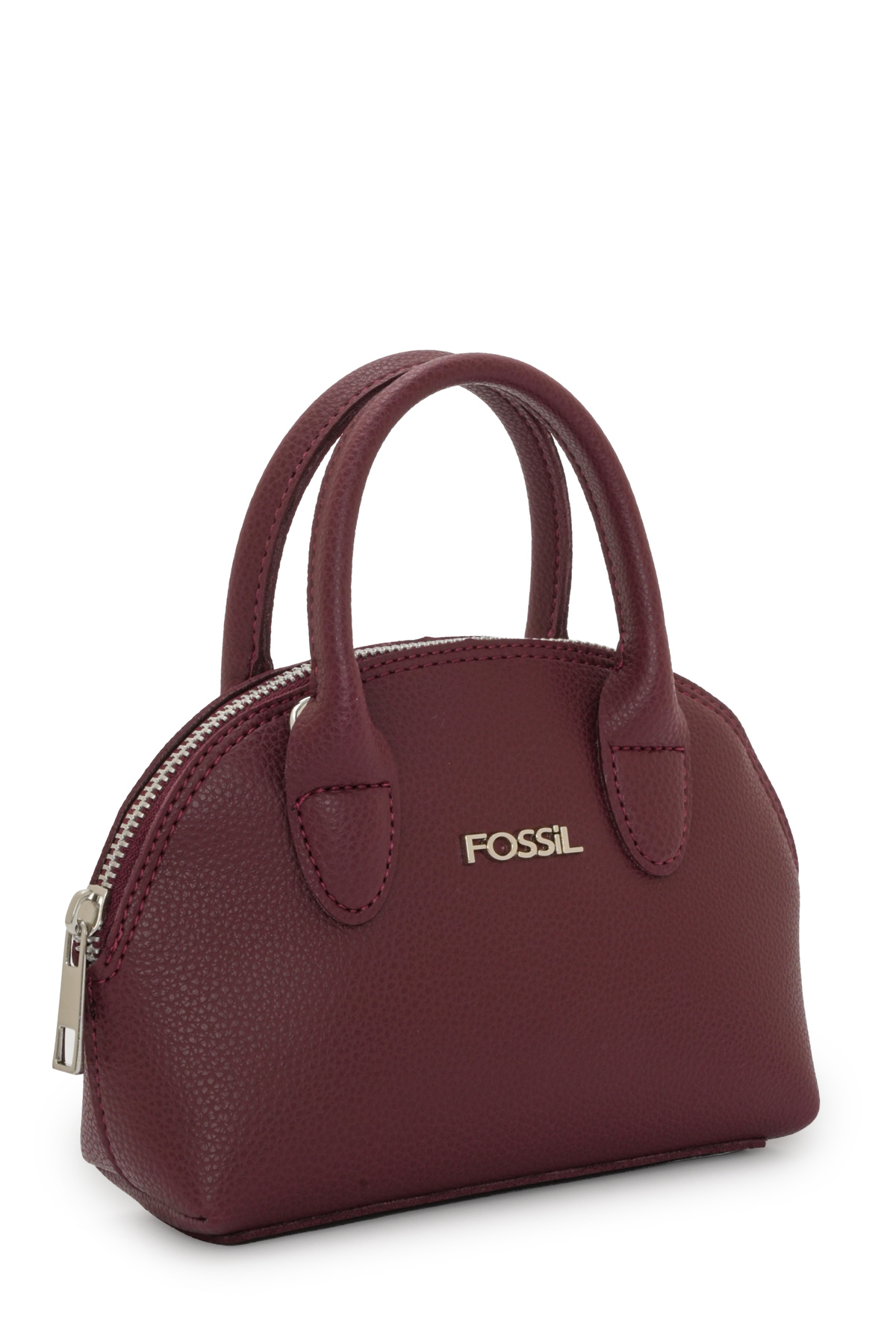 کیف Fossil دستی و صلیب شانه زنانه Claret Red 05FO25K5091 اورجینال - تصویر 3