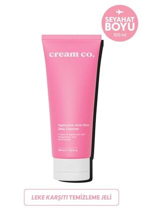 Cream Co. Leke Karşıtı Nemlendirici Yüz Temizleme Jeli Niacinamide Hyalüronik...