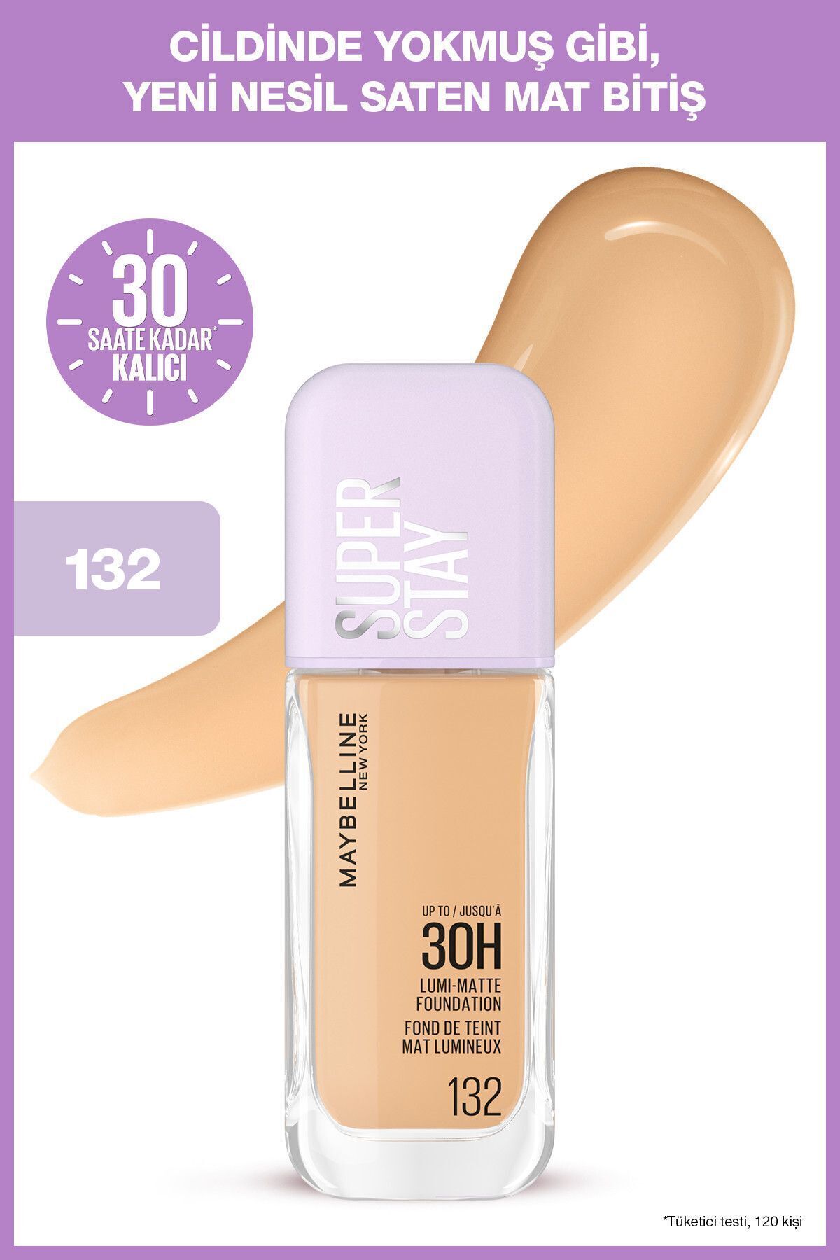 Maybelline New York Super Stay Lumi Matte Fondöten - 132 - Fiyatı, Yorumları