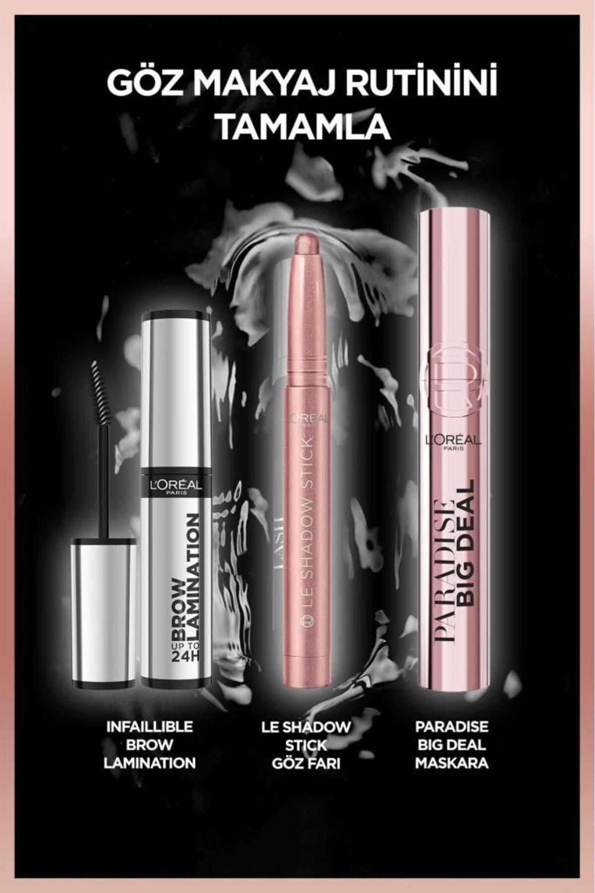L'Oréal Paris Le Shadow Stick Göz Farı - 105 Mesmerizing Gold — رنگارنگ LESHADOWGOZFARI — تصویر 7 از 7