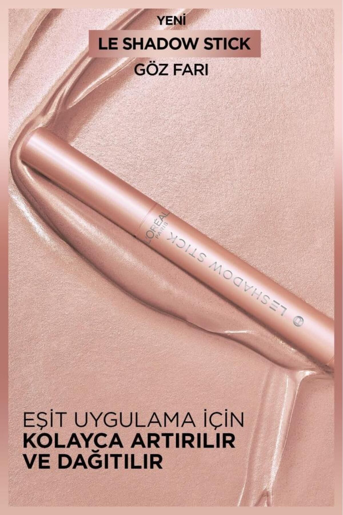 L'Oréal Paris Le Shadow Stick Göz Farı - 230 Magnetic Bronze — رنگارنگ LESHADOWGOZFARI — تصویر 4 از 7