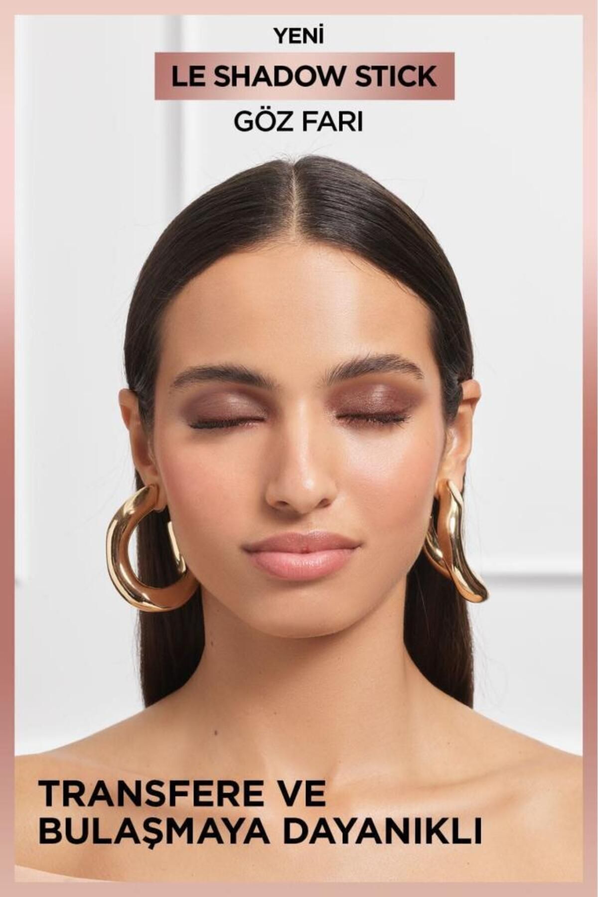 L'Oréal Paris Le Shadow Stick Göz Farı - 115 Twinkly Rose — صورتی LESHADOWGOZFARI — تصویر 5 از 7