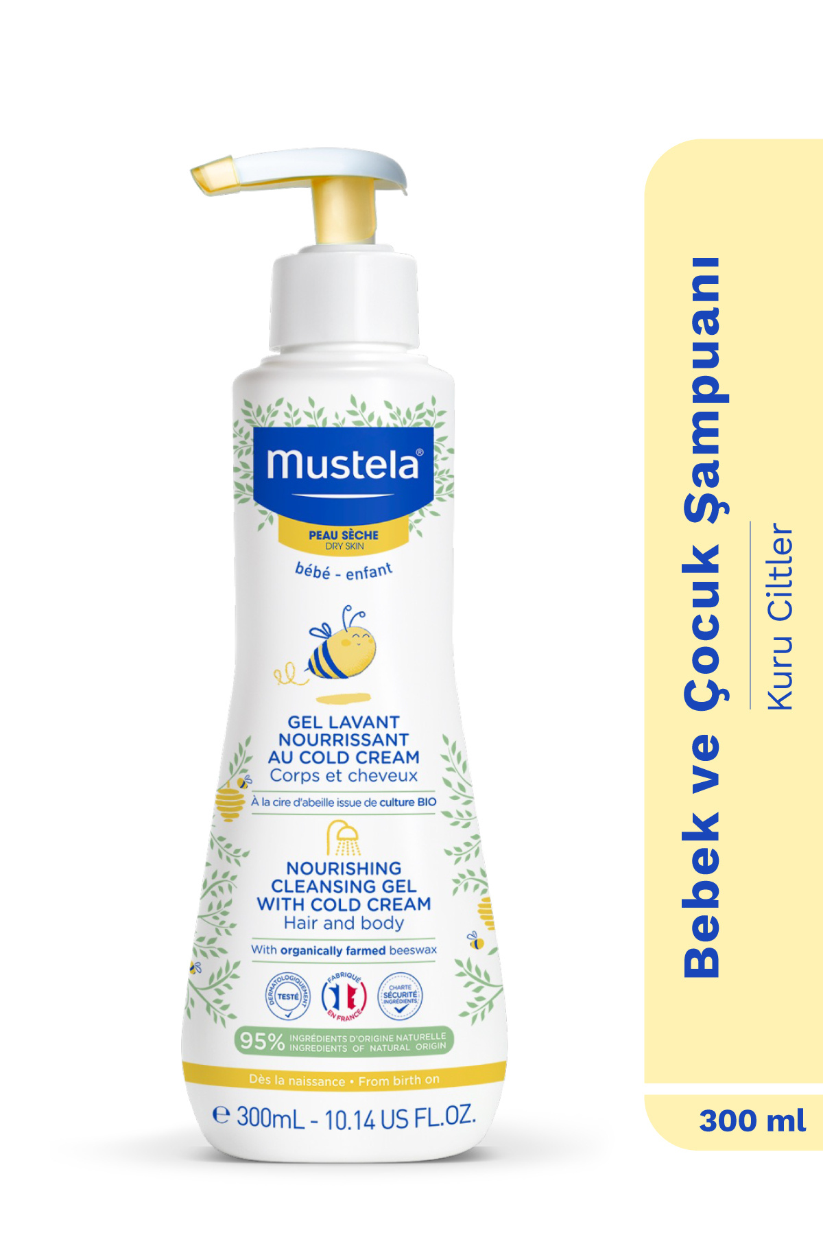 Mustela Cold Cream İçeren Besleyici Şampuan 300 ml - Fiyatı, Yorumları