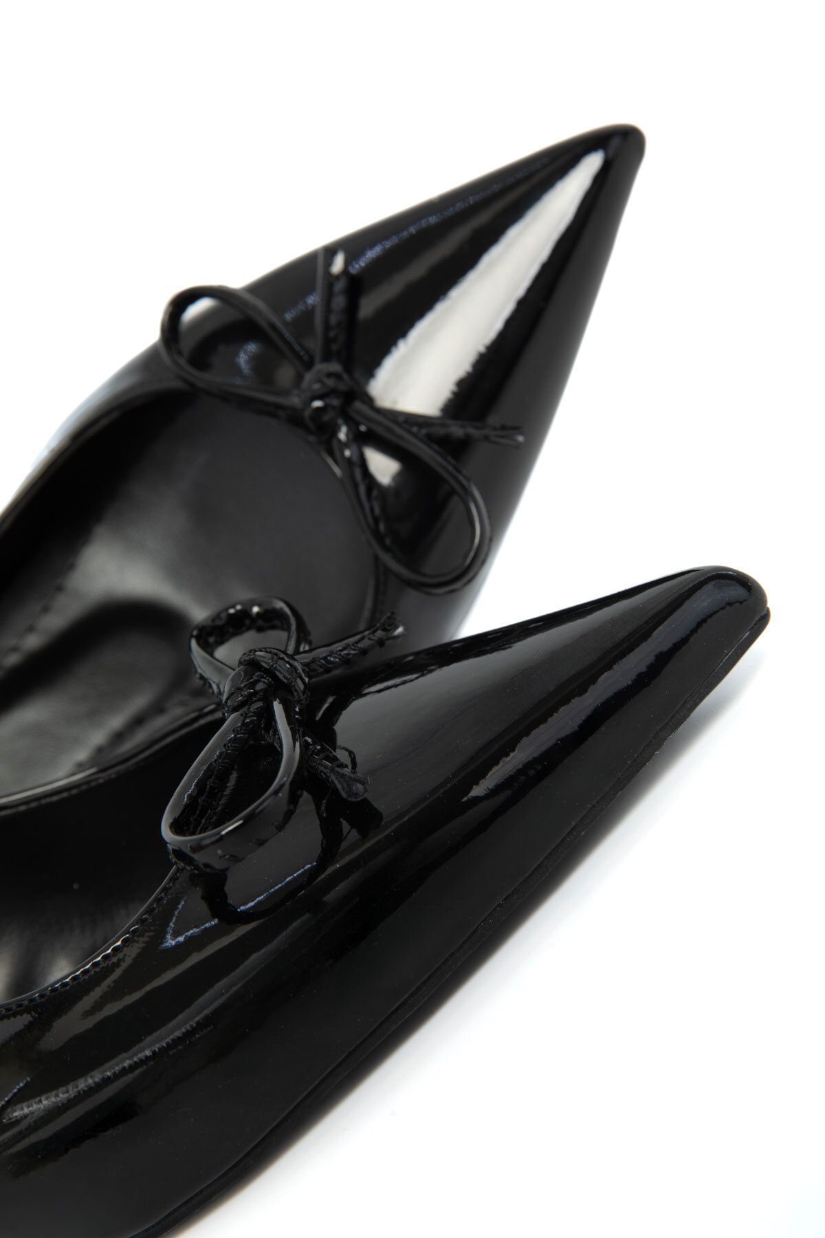 SOHO  Siyah Rugan Kadın Klasik Topuklu Ayakkabı 21267 - Görsel 5