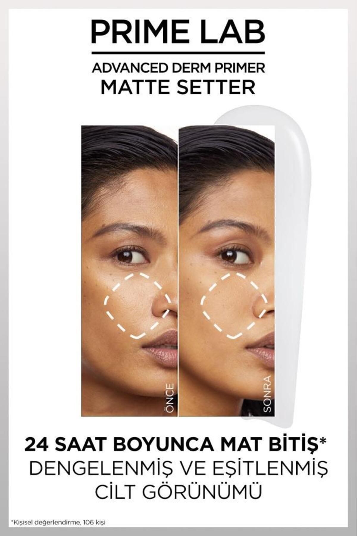 L'Oréal Paris Prime Lab Matte Setter Matlaştırıcı Salisilik Asit İçeren Primer — زرشکی 3600524070021 — تصویر 6 از 8
