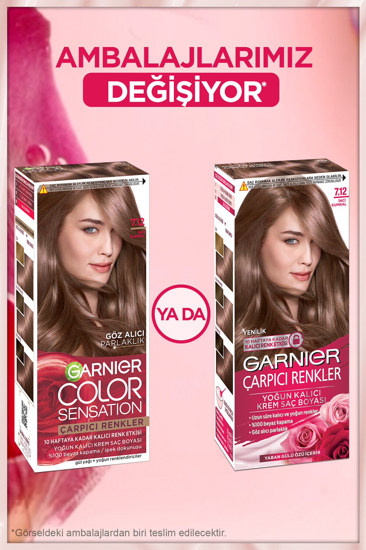 Garnier Çarpıcı Renkler 7.12 İnci Kumral, Kalıcı Krem Saç Boyası, Demikit fotoğrafı 7 (önizleme)